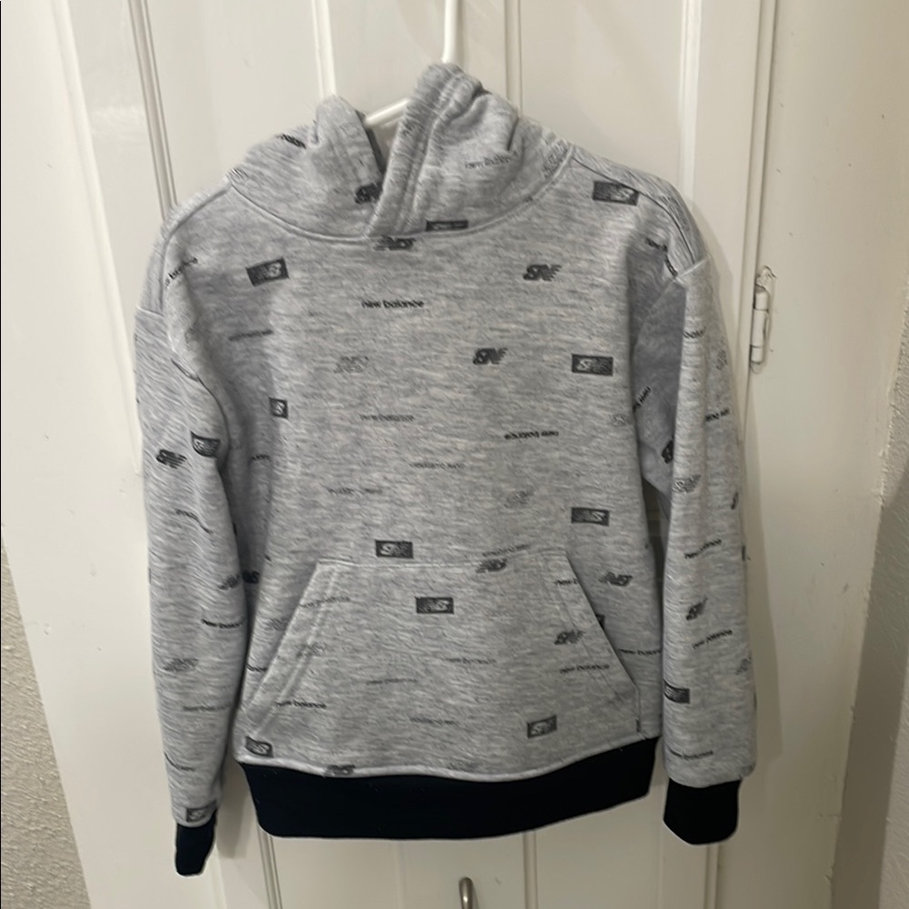 4T Boys Gray New Balance Hoodie